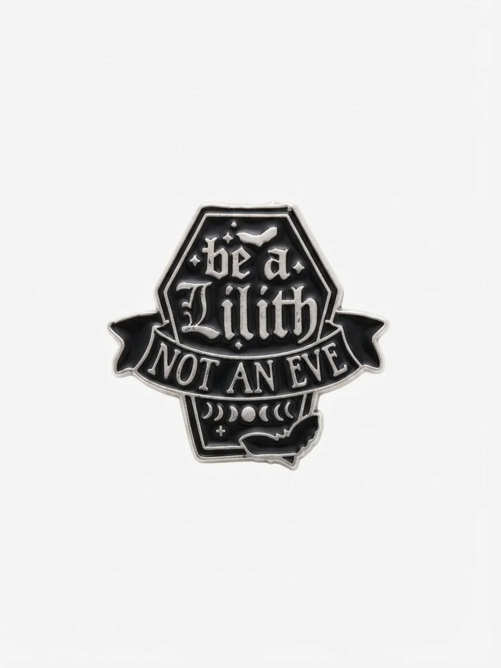 NEW Be a Lilith Black Enamel Pin (0323)